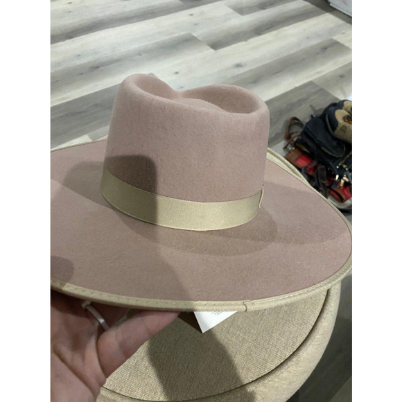 Lack of Color The Grove Rancher Hat Wool Leather new - Picture 2 of 5